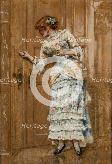 Portrait of a Woman, 1881. Creator: Paul Merwart.