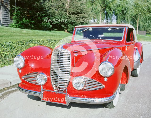 1947 Delahaye 135m Vanden Plas. Artist: Unknown.