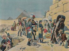 'Bonaparte With The Savants in Egypt', c1801, (1896).  Artist: Unknown.