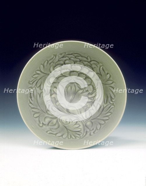 Yaozhou celadon bowl, late Northern Song-Jin dynasty, China, late 11th-early 12th century. Artist: Unknown