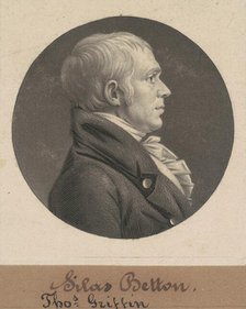 Silas Betton, 1805. Creator: Charles Balthazar Julien Févret de Saint-Mémin.