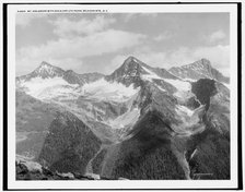 Mt. Avalanche with Eagle and Uto Peaks, Selkirk Mts., B.C., (1902?). Creator: Unknown.