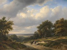 Landscape in the Ardennes, c1820-1840. Creator: Jan Baptiste de Jonghe.