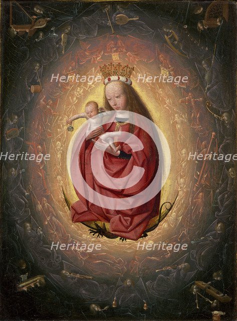 The Glorification of the Virgin, 1490-1495. Artist: Geertgen tot Sint, Jans (ca. 1460-ca. 1490)