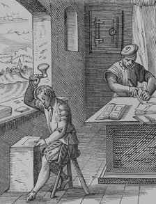 The Goldbeater, 16th century, (1878).  Creator: Unknown.