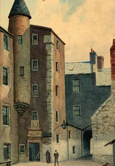 Skene's House Entrance, 1898. Creator: George Gordon Burr.