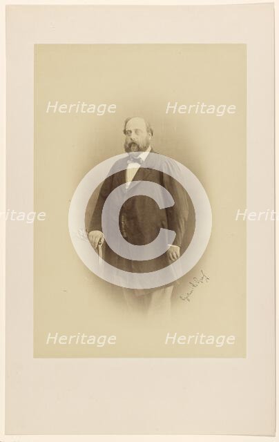 Count of Chambord (Comte de Chambord)/Portrait of the Count of Chambord, 1859. Creator: Gustave Le Gray.