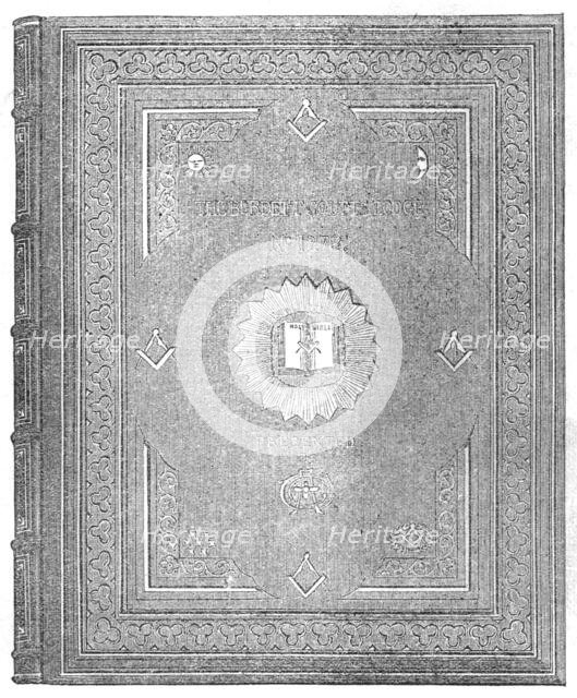 Bible given by Miss Burdett Coutts to Freemasons, 1871. Creator: Unknown.