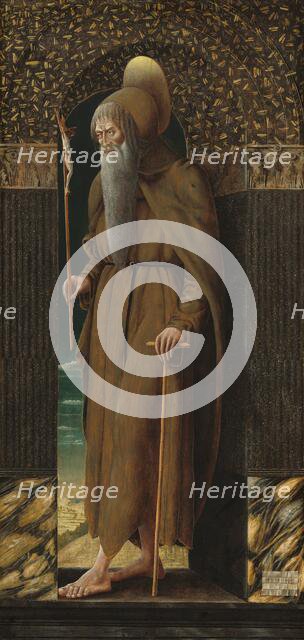 Saint Jerome, c. 1470/1475. Creator: Francesco Benaglio.