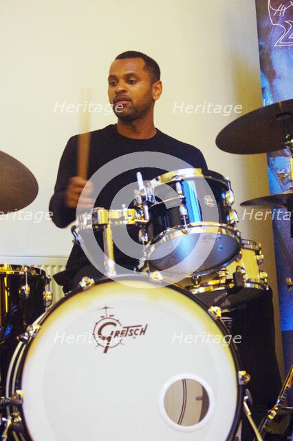 Daniel Smithson, Gary Crosby Sextet, National Jazz Archive, Loughton, Essex, Oct 2023. Creator: Brian O'Connor.