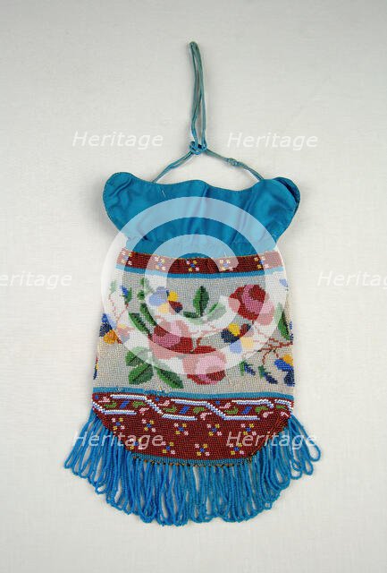 Pouch, American, 1840-60. Creator: Unknown.