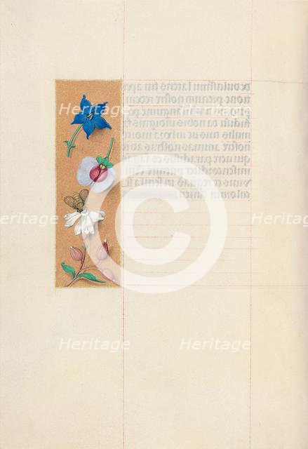 Hours of Queen Isabella the Catholic, Queen of Spain: Fol. 71v, c. 1500. Creator: Master of the First Prayerbook of Maximillian (Flemish, c. 1444-1519); Associates, and.