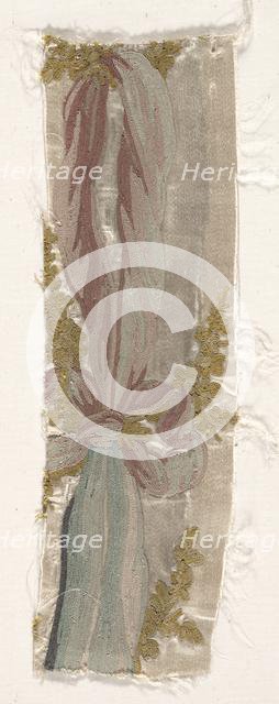 Coverlet Fragment, c. 1760-1770. Creator: Philippe de Lasalle (French, 1723-1805).