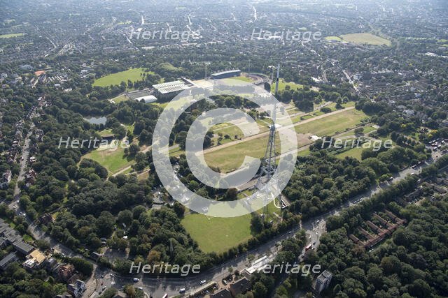 Site of The Crystal Palace and the Penge Transmitting Station, London, 2021. Creator: Damian Grady.