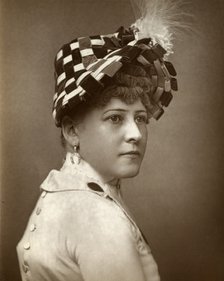 Kate Munroe, actress, 1883. Artist: St James's Photographic Co