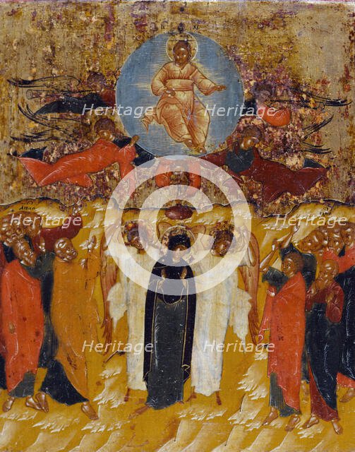 The Ascension, between 1700 and 1800. Creator: School of Palekh.