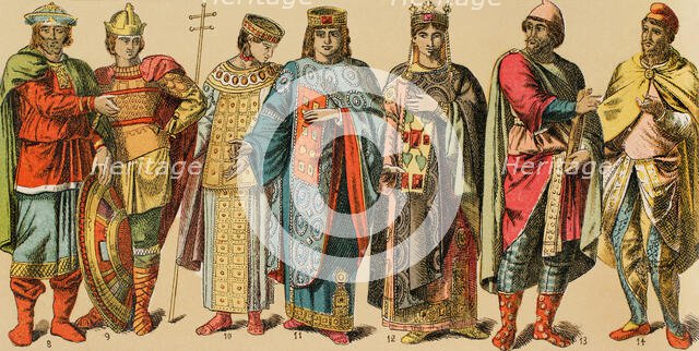 Byzantines, 1000-1200, (1884).  Creator: Unknown.