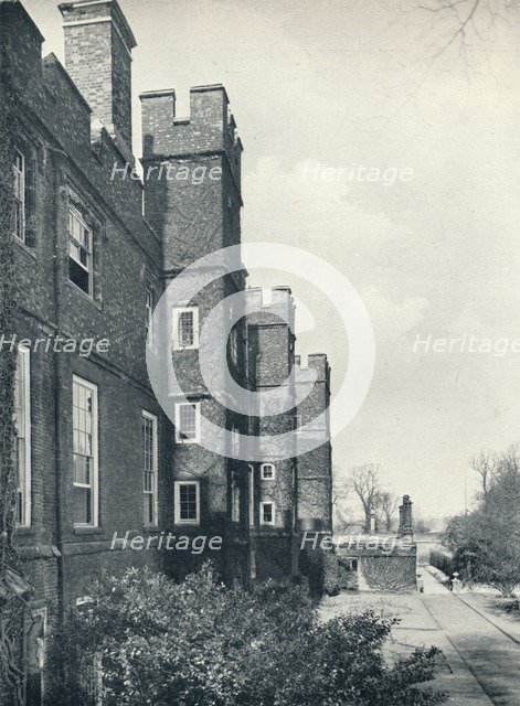 'The East Front of the College', 1926. Artist: Unknown.