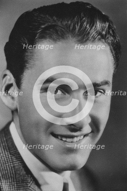 Errol Flynn (1909-1959), Australian actor, c1930s. Artist: Unknown