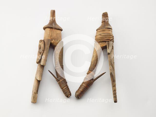 Halibut hook, 1870-1886. Creator: Unknown.