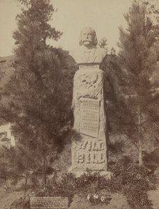 Wild Bill's Monument James B Hickoc [ie Hickok], alias "Wild Bill," born May 27, 1837 at..., 1891. Creator: John C. H. Grabill.