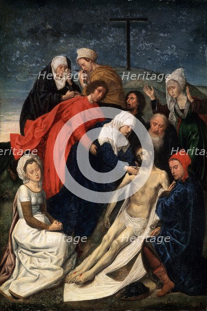 'The Lamentation over Christ', early 16th century. Artist: Hugo van der Goes