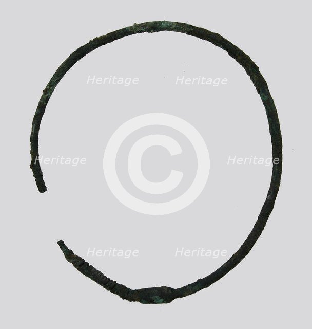 Earring, Frankish, 7th century. Creator: Unknown.