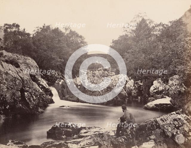 Bridge near Betws-y-Coed, c. 1858. Creator: Henry White.