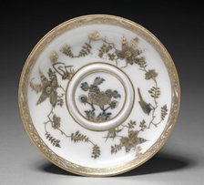 Covered Bowl and Dish (plate), 1730-1740. Creator: Meissen Porcelain Factory (German).