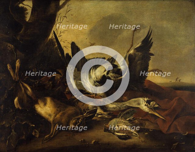 Display of dead game, between 1621 and 1661. Creator: Jan Baptist Weenix.