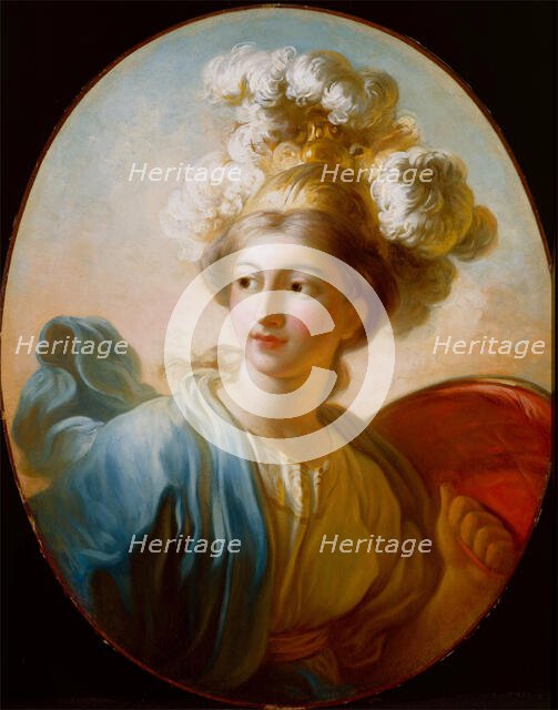 The Goddess Minerva, c1772. Creator: Jean-Honore Fragonard.