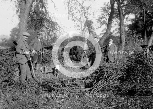 Shooting party. Artist: Bill Brunell.