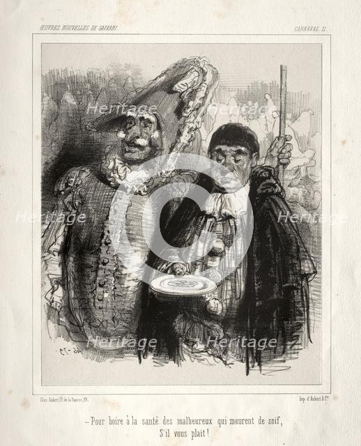 Carnaval. Creator: Paul Gavarni (French, 1804-1866).