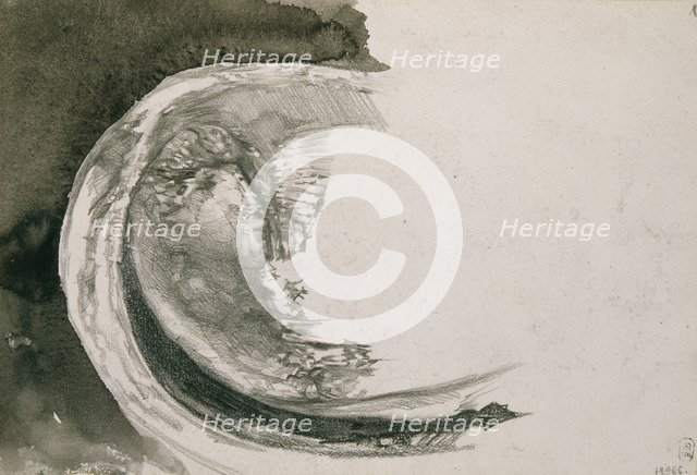 Pearl mussel, 1904. Artist: Vrubel, Mikhail Alexandrovich (1856-1910)