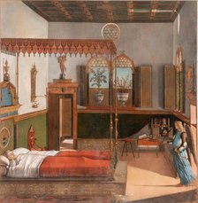 Dream of Saint Ursula (The Legend of Saint Ursula), c1495. Creator: Carpaccio; Vittore (1460-1526).