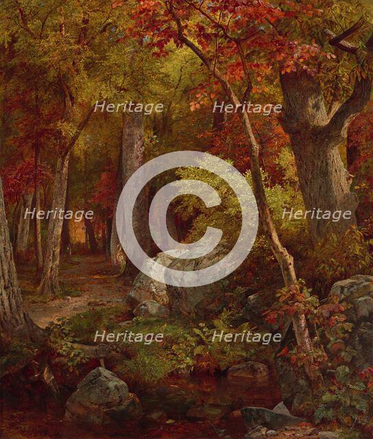 October, 1863. Creator: William Trost Richards.