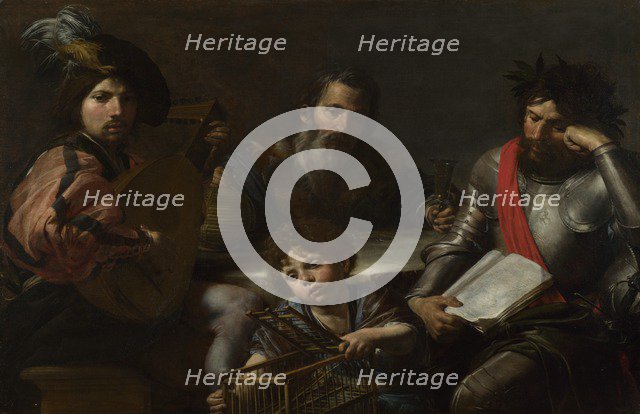 The Four Ages of Man, c. 1629. Artist: Valentin de Boullogne (1591-1632)