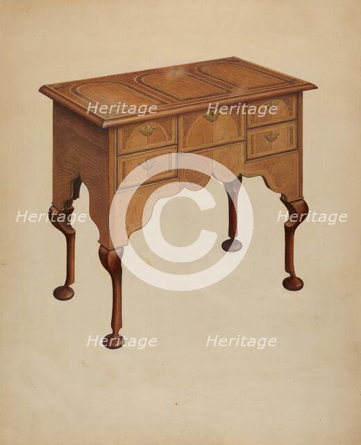 Lowboy, 1938. Creator: Isidore Sovensky.