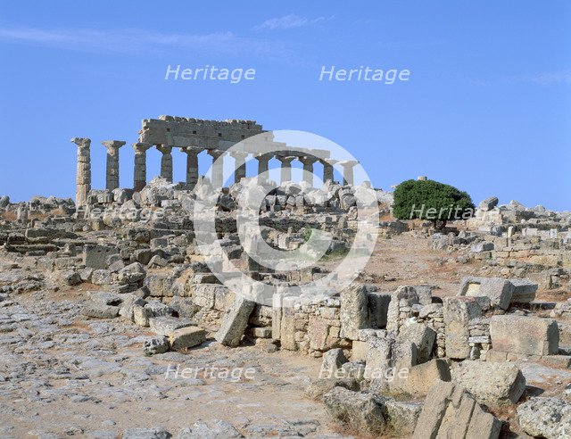 Acropolis, Selinunte, Sicily, Italy. 