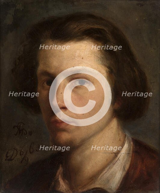 Self-Portrait, September 6, 1863. Creator: Michal Godecki.