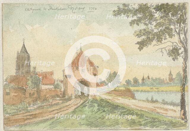 The Oostpoort in Heukelom, 1750. Creator: J. Molijn.