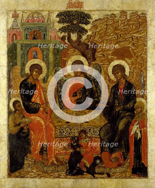 Hospitality of Abraham, c1600. Creator: Unknown.