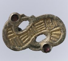 S-Shaped Brooch, Frankish, 550. Creator: Unknown.