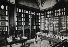 Hospital de la Santa Cruz, Barcelona: the pharmacy, c1900. Creator: Unknown.
