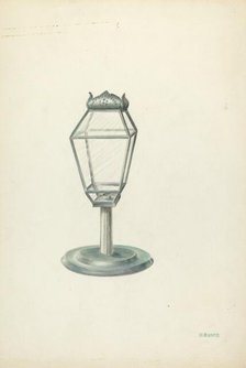 Lantern, 1935/1942. Creator: Ruth Buker.