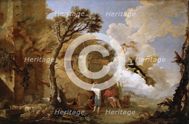 The Return of Astraea, ca 1640-1645.