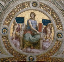 The Philosophy. (Ceiling Fresco in Stanza della Segnatura), ca 1510-1511. Creator: Raphael (Raffaello Sanzio da Urbino) (1483-1520).