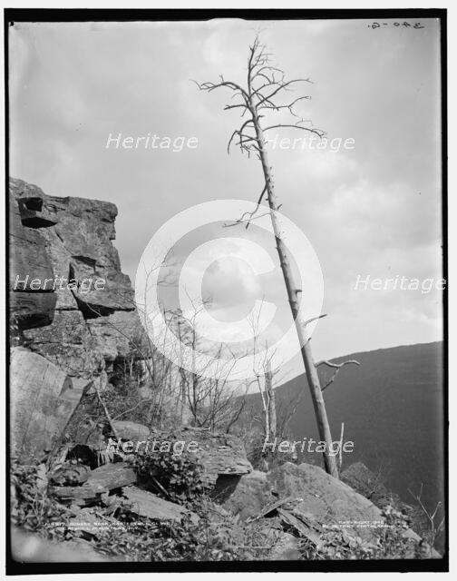 Sunset Rock, Kaaterskill Clove, Catskill Mountains, N.Y., c1902. Creator: Unknown.