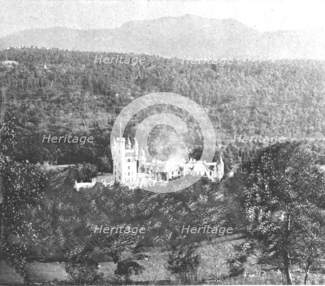'Balmoral Castle at the time of Victoria', (1901).  Creator: Unknown.