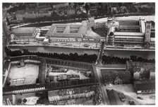 Aerial view of the Deutsches Museum, Munich, Germany, from a Zeppelin, c1931 (1933). Artist: Unknown